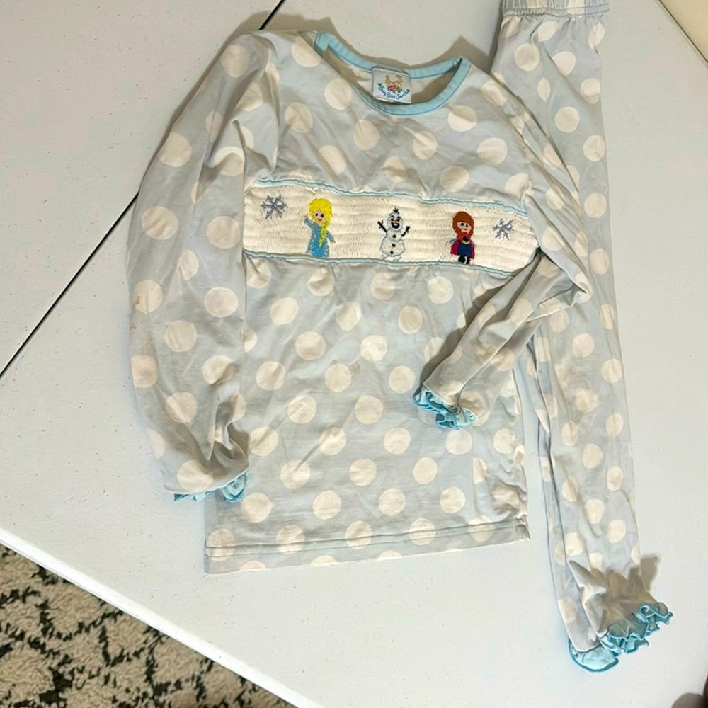 Ana Elsa and Olaf pijama